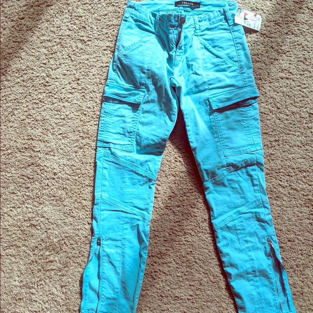 J brand moto crop
